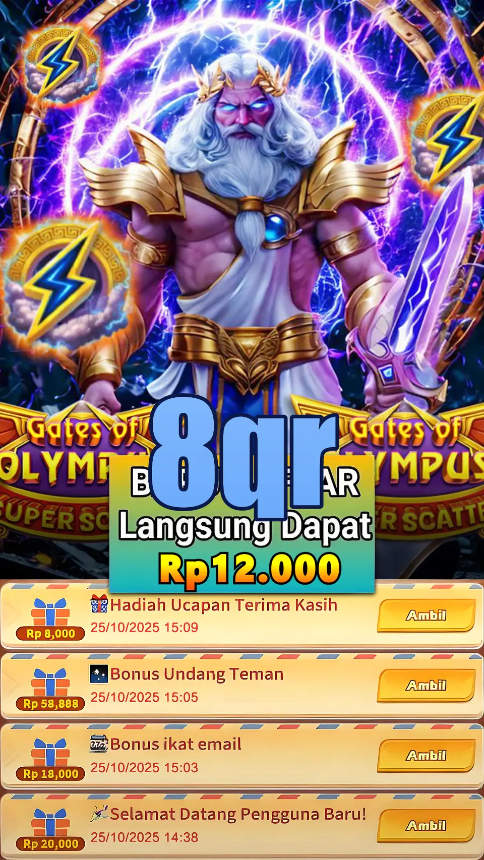 8qr Masuk